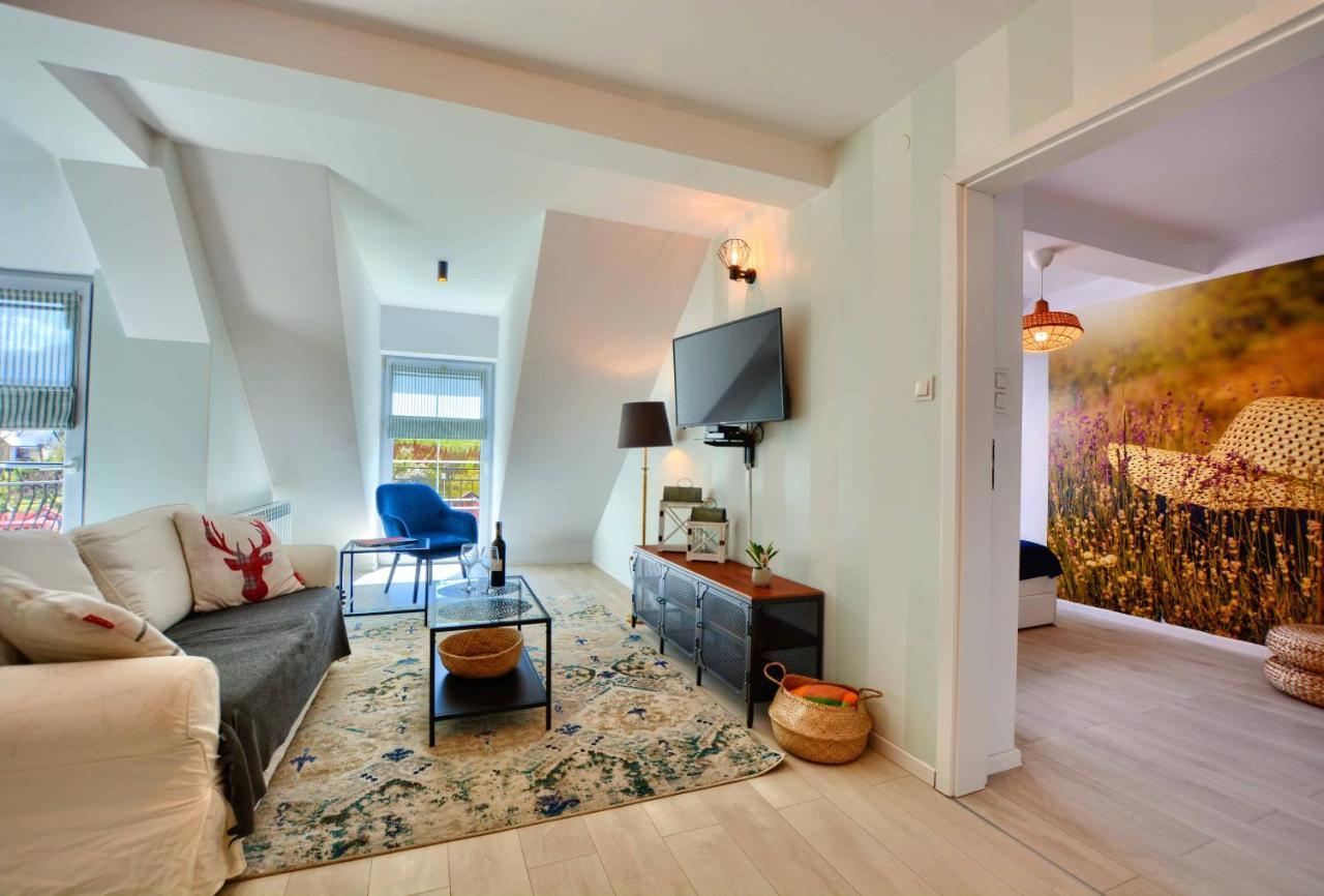 Apartament Beztroski Ustrzyki Dolne Dış mekan fotoğraf